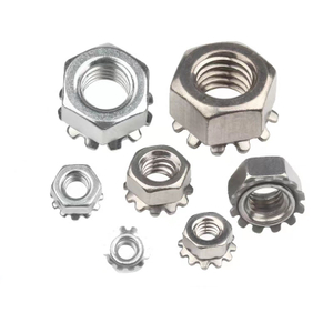 カスタマイズ1/4インチ10mm M3 M4 M8 M6乳炭鋼K-ロックプレーンステンレス鋼ラウンドヘックスKロックナットKナッツナッツナット