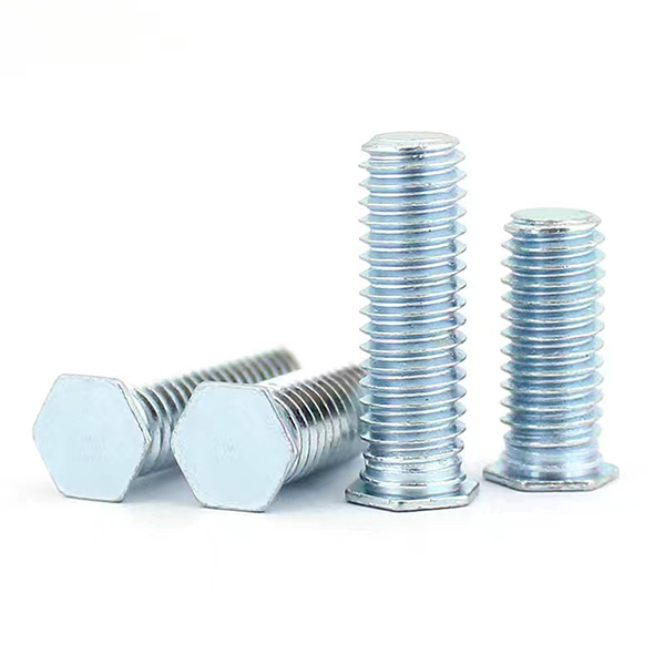 Zincola zinted in acciaio carbone esagono di auto clinching vite nfh m3 m4 m5 m6 m6 galvanizzato semola di se stesso per lamiera per lamiera