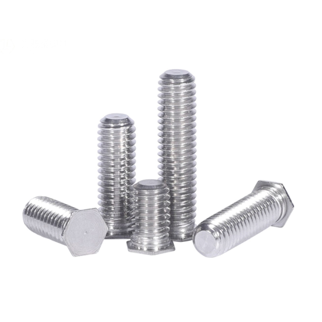 Vis &agrave; auto-amor&ccedil;age &agrave; t&ecirc;te hexagonale en acier inoxydable, goujons auto-agrippants hexagonaux NFHS M3 M4 M5 M6 pour t&ocirc;le